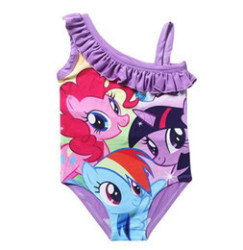 My Little Pony Swimming Costume Size 4 - 5 Years