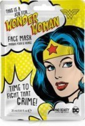 Dc Sheet Mask Wonder Woman