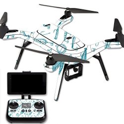 MightySkins Skin For 3DR Solo Drone Teal Lures Protective Durable And Unique Vinyl Decal Wrap Cover Easy To Apply Remove And Change Styles