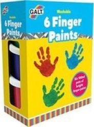 GALT - 6 Finger Paints- Washable