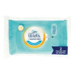 Lil-lets Intimate Care Feminine Wipes Chamomile 10S