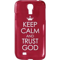 Keep Calm And Trust God - Samsung Smart Phone Cover