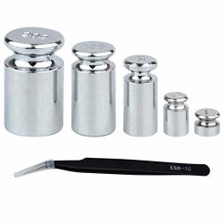 Yolyoo Calibration Weight 1G 2G 5G 10G 20G Precision Calibration Gram Scale Weight Set With Tweezers For Balance Scale