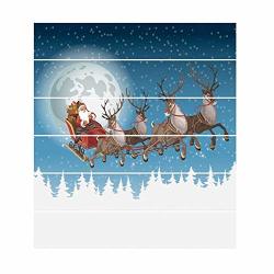 Ibelly Christmas Carriage Pvc Wall Sticker Wall Stickers Home Diy Christmas Decoration For Home Stair Decor