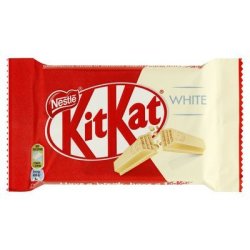 Nestle Kitkat 4 Finger White Chocolate Bar 41.5G