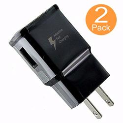 Adaptive Fast Charging Wall Charger Adapter Compatible Samsung Galaxy S6 S7 S8 S9 S10 Edge plus active Note 5 Note 8 Note 9 LG G5