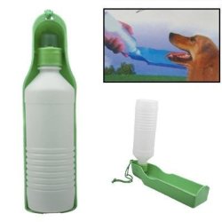 500ML Outdoor Portable Dog Pet Water Bottle Random Color
