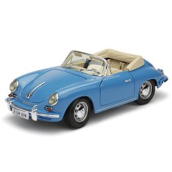 1 18 Porsche 356B Cabriolet 1961 - Blue