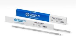 Precision Brand 19775 Steel Thickness Feeler Gage 0.034" Thickness 1 2" Width 12" Length Pack Of 12