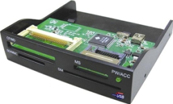 Mecer Internal 32-IN-1 Memory Card Reader In 3.5&APOS &apos Bay