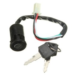 Universal Motorcycle Ignition Switch Motorbike 4 Wires With 2 Keys - Local Stock