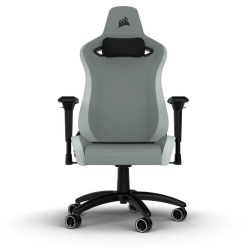 Corsair TC200 Fabric Gaming Chair - Standard Fit Light Grey White
