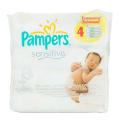 Pampers Sensitive Refill Wipes 1 X 224'S