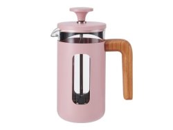 Pisa 3-CUP Coffee Plunger Pale Pink