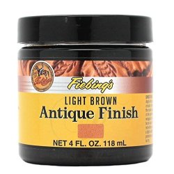 Fiebing's Antique Finish, Medium Brown, 4 oz