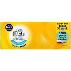 Lil-Lets Smartfit Tampons Super Plus 32 Pack