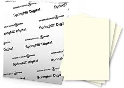 Springhill 8.5” x 14” Cream Copy Paper, 24lb Bond/60lb Text, 89gsm, 500  Sheets (1 Ream) – Colored Printer Paper with Smooth Finish – Versatile and  Flexible Computer Paper – 024032R 