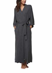 Women's Kimono Robes Long Bathrobes Soft Dressing Gown Loungewear Sleepwear