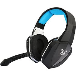 Wireless Optical USB Gaming Headset For PS4 PS3 Xbox 360 PC Computer Wired Headphones For Xbox One Over Ear Comfortable Blue