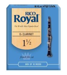 Rico Royal Eb Clarinet Reeds Strengths 1.5 - 3.5