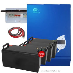 Nava Solar Xseries 5KVA Inverter Kit With 4X LIFEPO4 Lithium Batteries