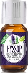 Hyssop 100% Pure Best Therapeutic Grade Essential Oil - 10ML