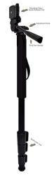 Professional Black 72" Monopod unipod For Sony SLT-A77 Quick Release