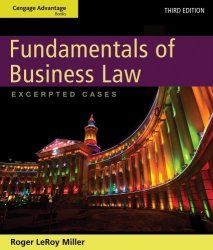 Coursemate With Business Law Digital Video Library For Miller's Cengage Advantage Books: Fundamentals Of Business Law: Excerpted Cases 3RD Edition