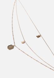 Rubi Boho Lux Trinkets Necklace - Gold