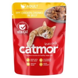 Catmor Cat Food Adult Chicken Jelly 70G