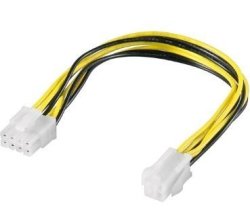 4-PIN To 8-PIN ATX12 P4 PC Power Cable