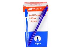 Pens Ball Point Blue 50 In Box 503