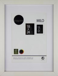 Milo Frame White 18X24CM