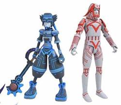 Diamond Select Toys MAY188251 Kingdom Hearts Select: Space Paranoids Sora & Sark Action Figure Two Pack Multicolor Pack Of 2
