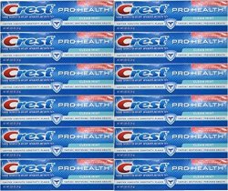 Crest Pro-health Toothpaste Clean Mint Travel Size Tsa Approved 0.85 Ounces 24 Gram Pack Of 12