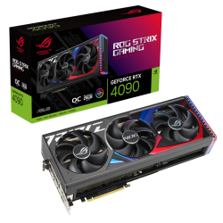 Asus Geforce Rtx 4090 Rog Strix Oc Edition 24GB GDDR6X 384-BIT Pcie 4.0 Desktop Graphics Card ROG-STRIX-RTX4090-O24G-GAMING