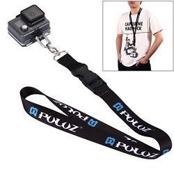 Puluz 60CM Detachable Long Neck Chest Strap Lanyard Sling With Quick Release And Safety Tether For Gopro Session 5 4 Hero 6 5 4 3+ 3 2 1 And The Other Sports Action Cameras