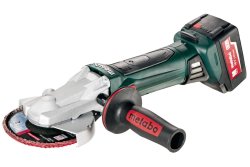 Metabo 601306500 W 18 Ltx 125 Quick Cordless Flat Head Angle Grinder