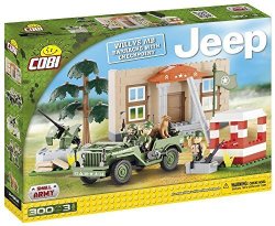 Cobi Toys, LLC Cobi Willys Mb Barracks With Checkpoint