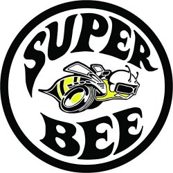 Super Bee Decal 5" Free Shipping In The United States