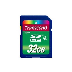 Transcend Class 4 32GB Secure Digital HC Memory Card