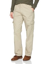 wrangler mens khaki cargo pants