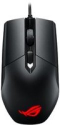Asus Rog Strix Impact II Ambidextrous Ergonomics Gaming Mouse Featuring 6200-DPI Optical Sensor Push-fit Switch-socket And Aura Sync