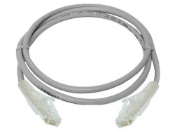 Linkbasic 1 Meter Utp CAT6A Patch Cable Grey