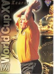 Phill Kearns - "wallabies 95 Futera Collection" - "rare 91 World Champions" Card Wc2