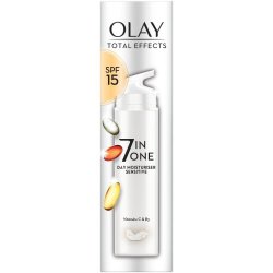 Olay Total Effects SPF15 7-IN-1 Moisturiser & Sensitive Protection 50ML