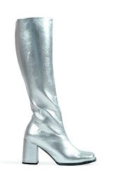Ellie Gogo Womens Silver Boots Size - 10