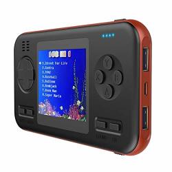Cywulin Game Handheld Console Retro MINI Video Fc Pvp Game Player Gameboy 416 Games Travel Portable Gaming System Built-in 8000MAH Power Bank Qi Wireless