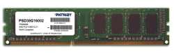 Patriot Signature Line 8 Gb 1600 M Hz DDR3 Single Rank Desktop Memory