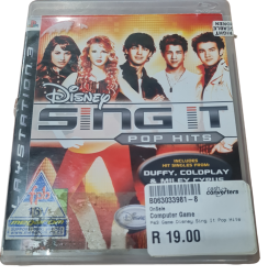 Disney PS3 Sing It Pop Hits Game Disc